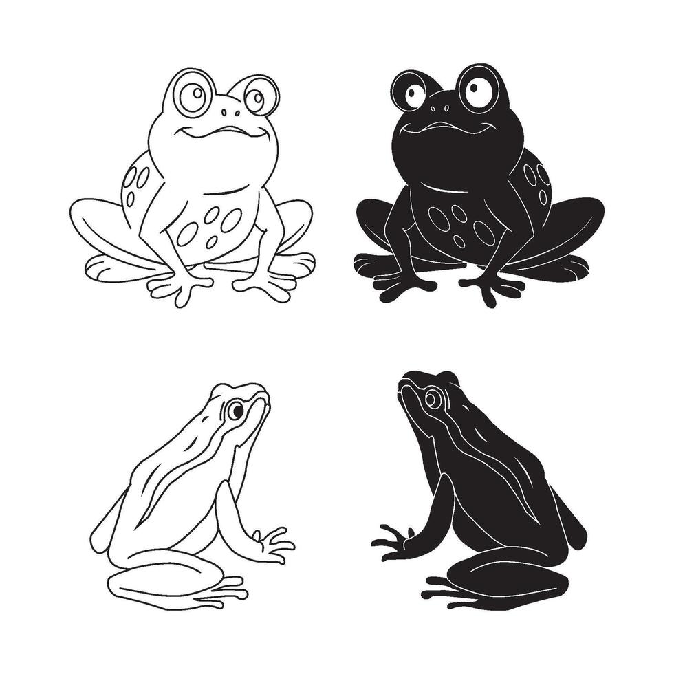 Frog icon design vector