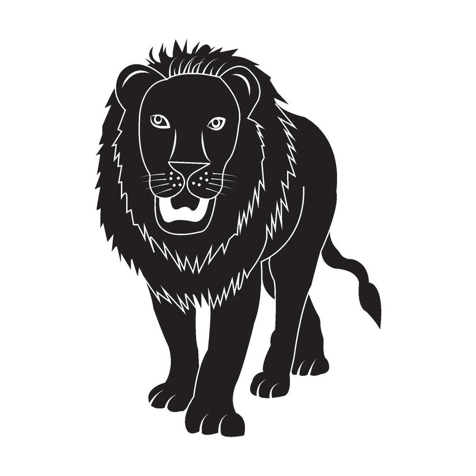 Lion icon design vector