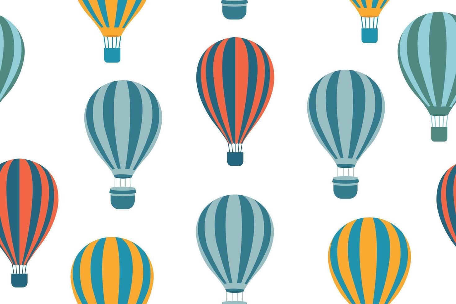 Multicolored balloons. Bright color illustration on a white background. . vector