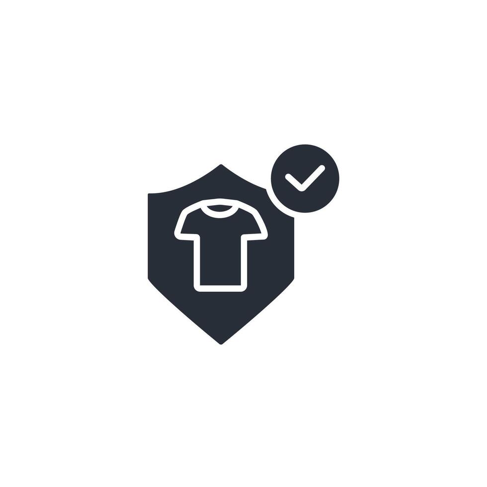 protective clothes icon. .Editable stroke.linear style sign for use web design,logo.Symbol illustration. vector