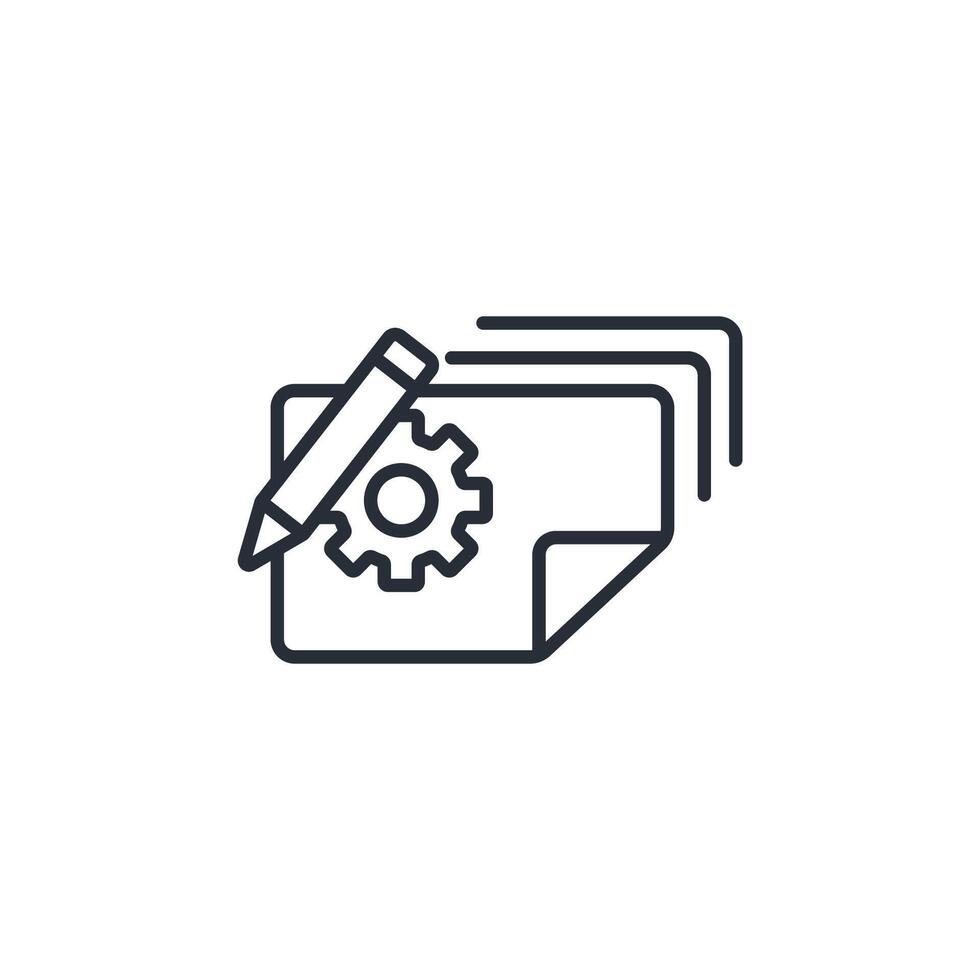 Prototype icon. .Editable stroke.linear style sign for use web design,logo.Symbol illustration. vector