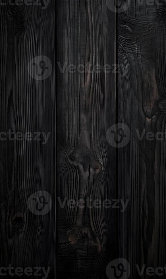 Dark wooden background with natural pattern photo
