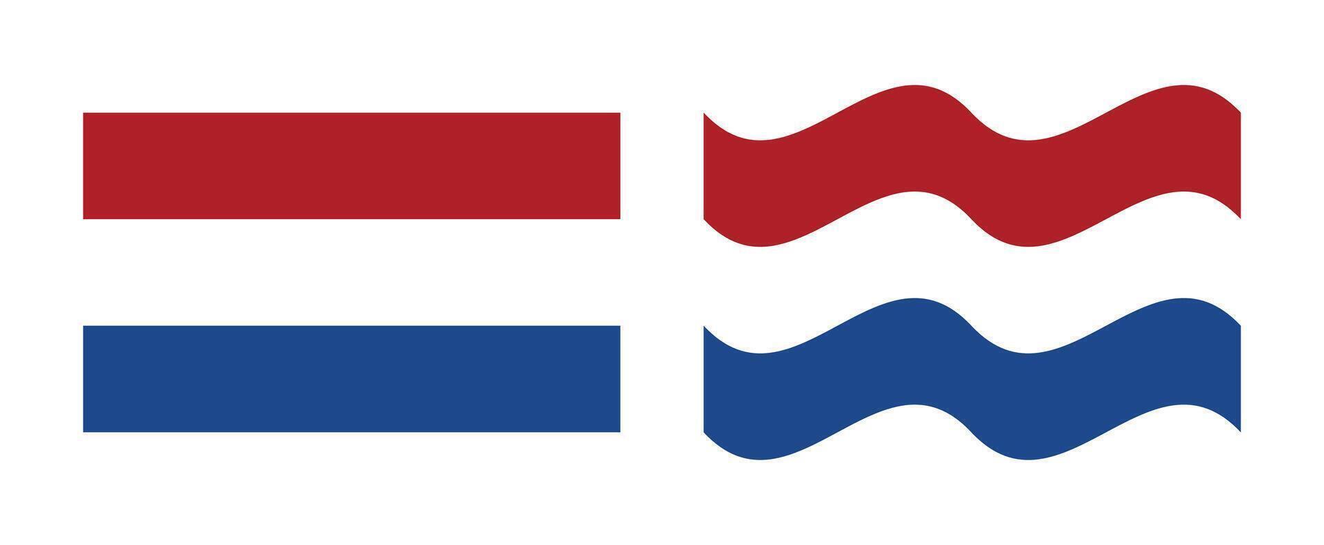 netherlands flag image vector