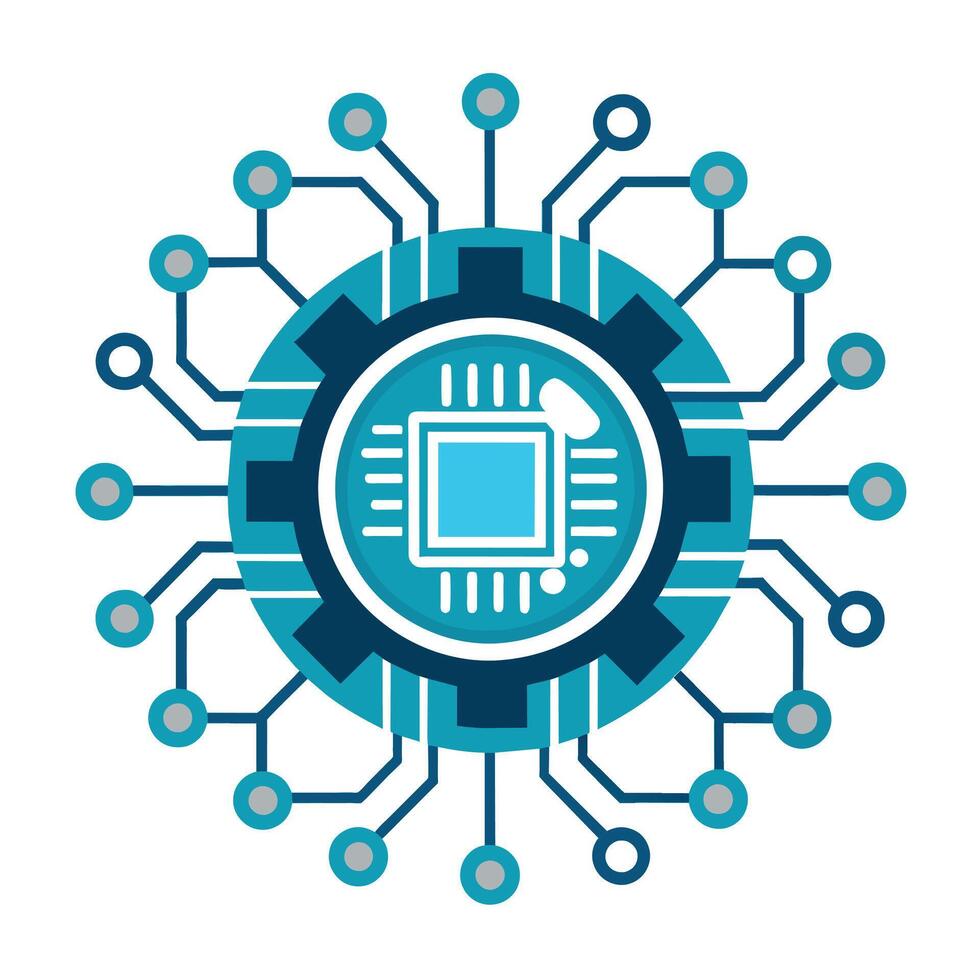 Logo Design for Technological Company vector