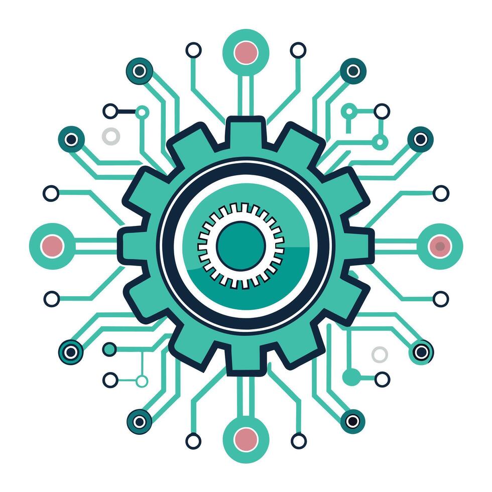 Logo Design for Technological Company vector