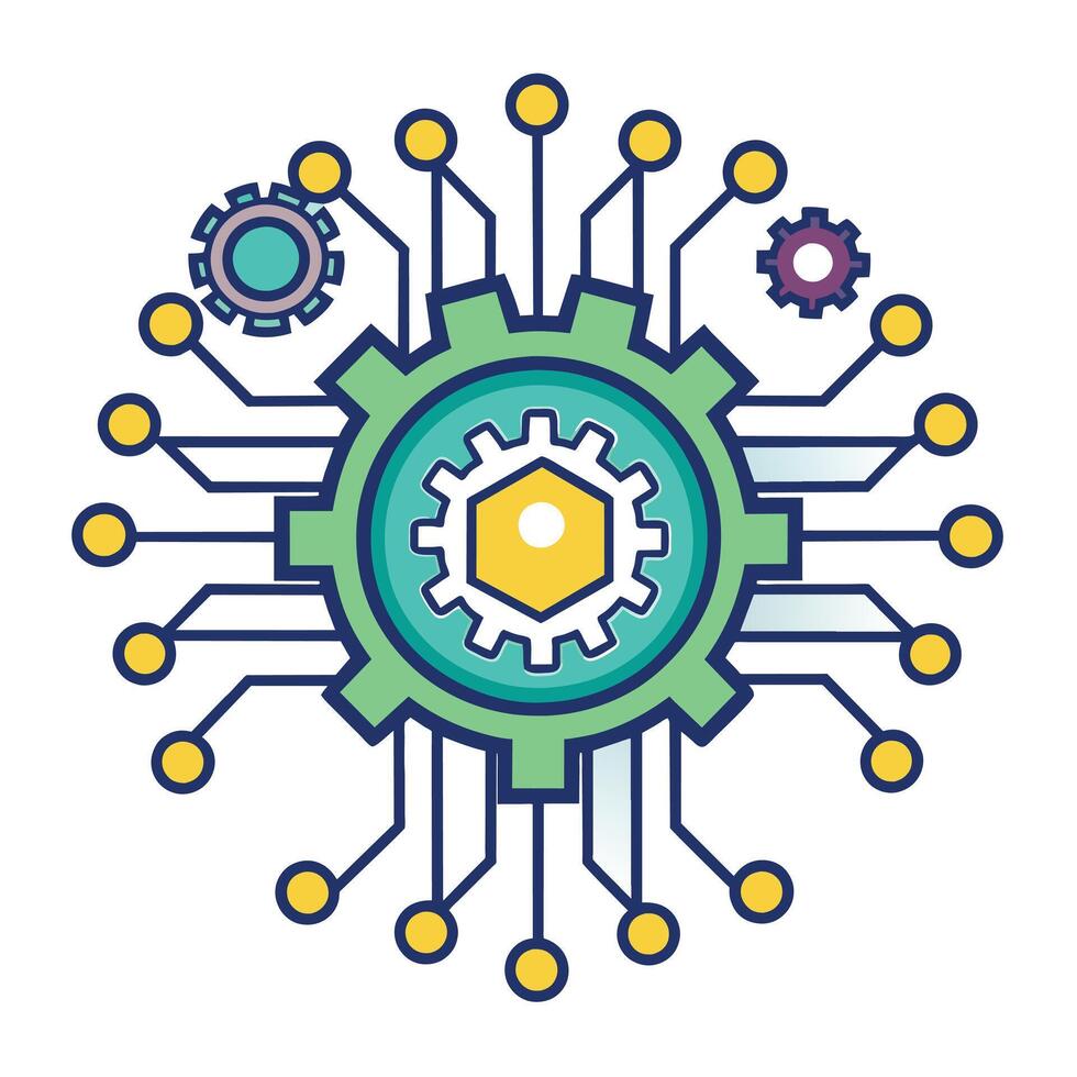 Logo Design for Technological Company vector