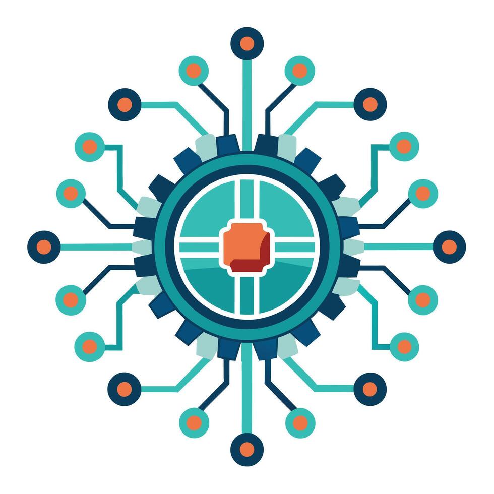 Logo Design for Technological Company vector