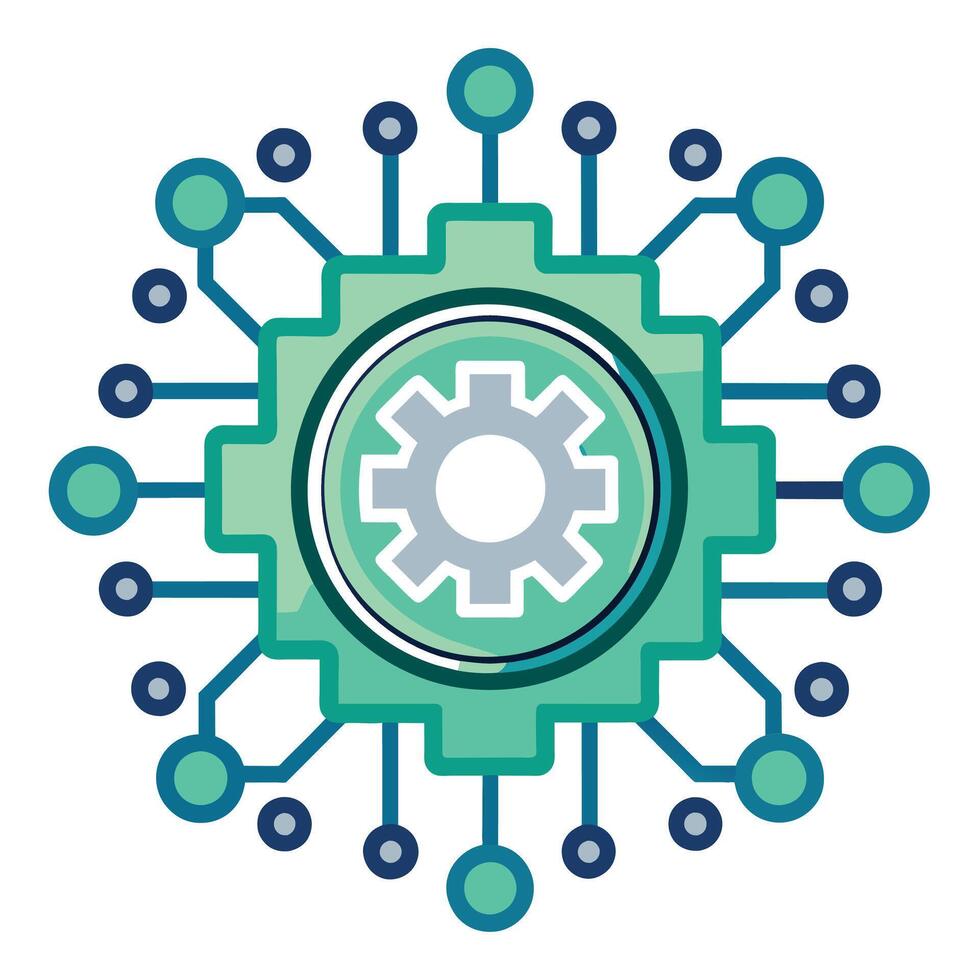Logo Design for Technological Company vector