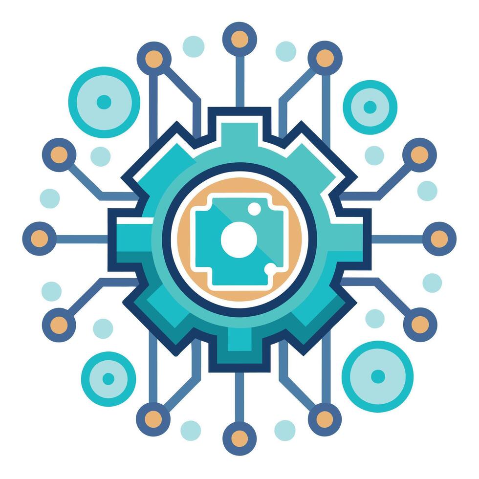 Logo Design for Technological Company vector