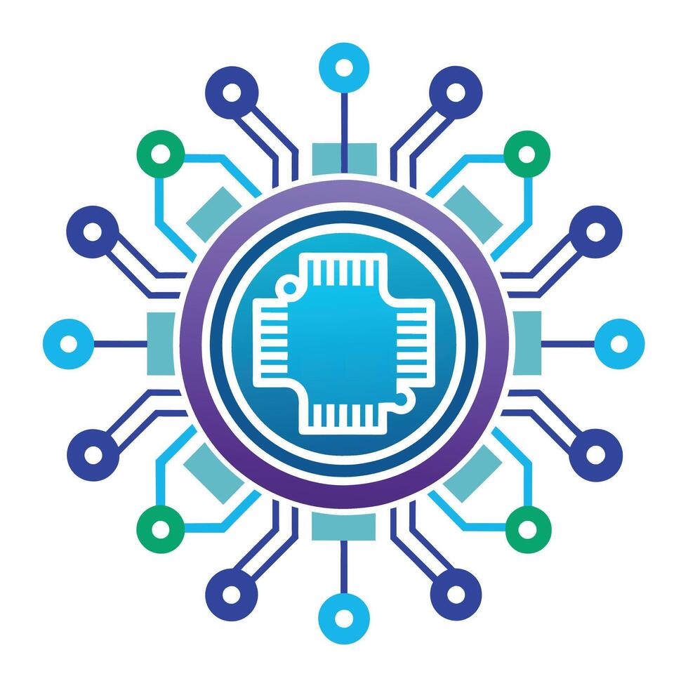 Logo Design for Technological Company vector