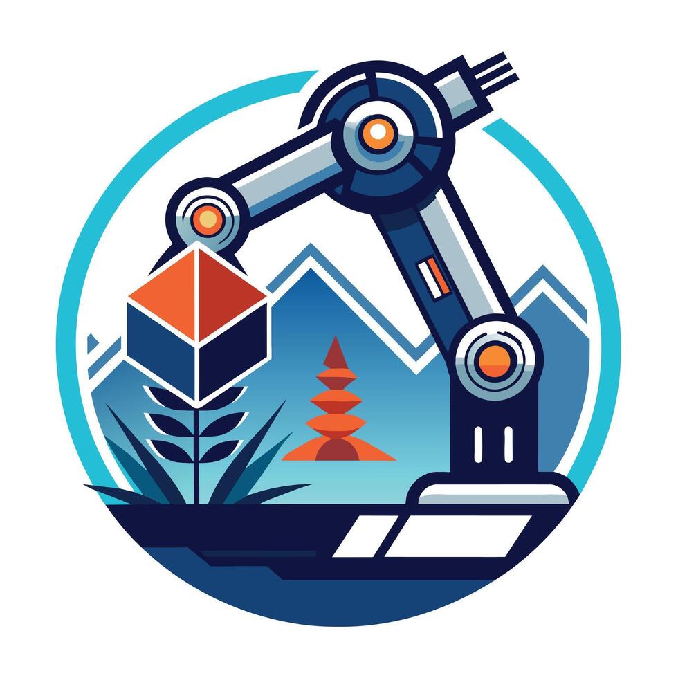 Logo Design for Technological Company vector