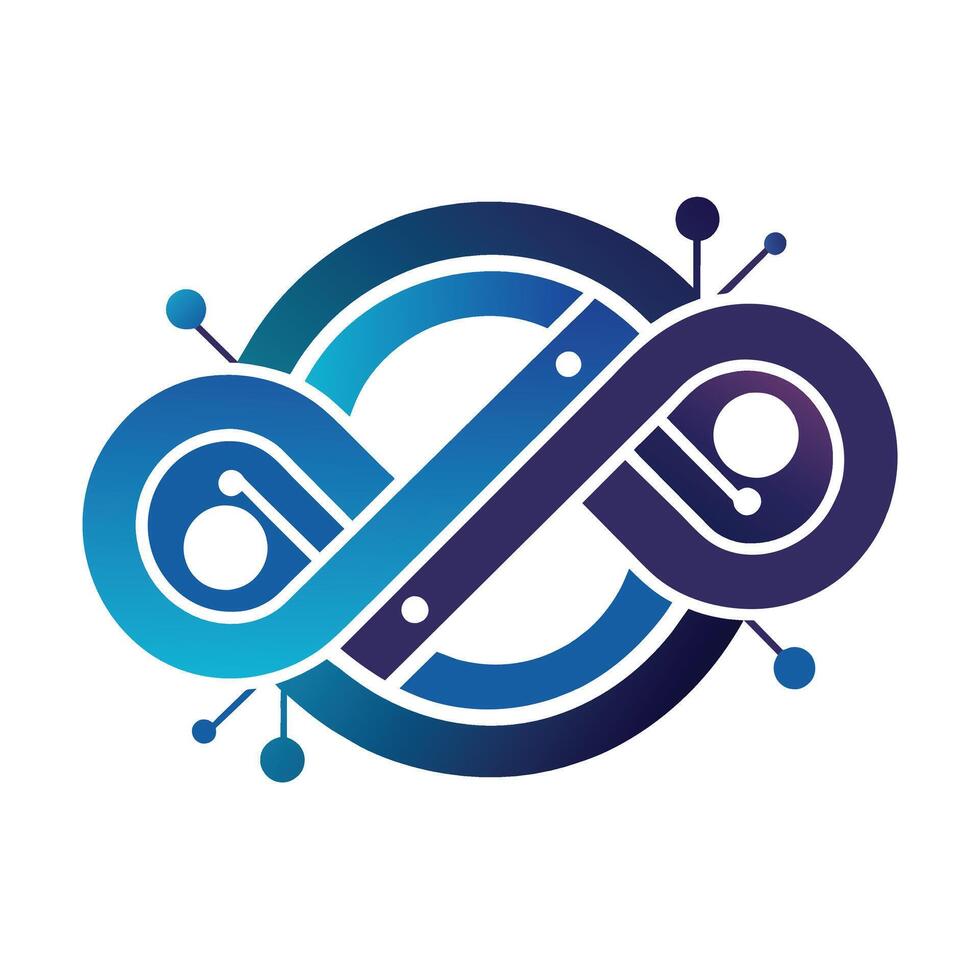 Logo Design for Technological Company vector