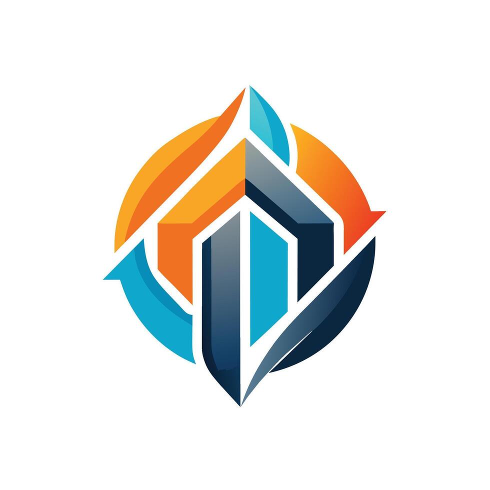 Logo Design for Technological Company vector