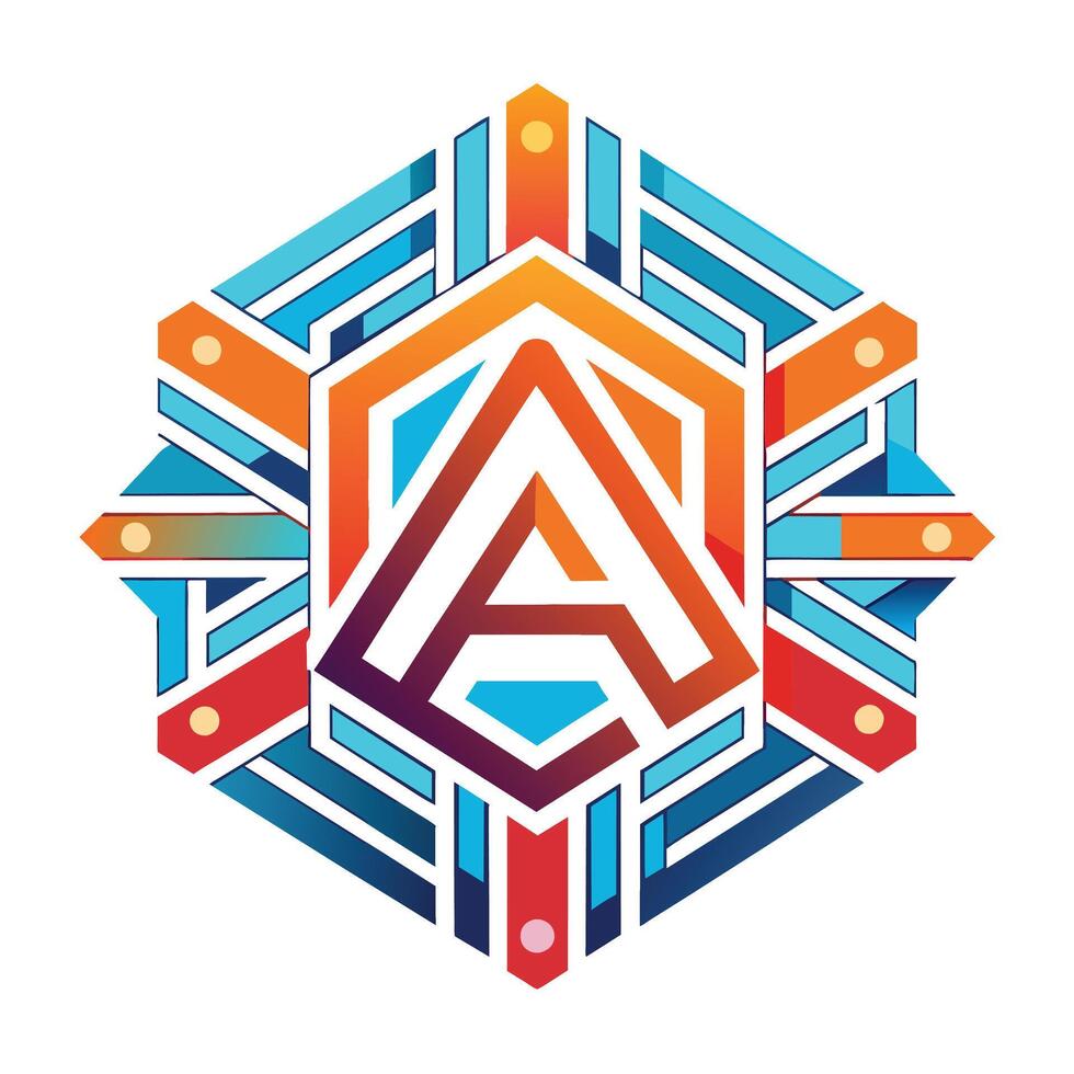 Logo Design for Technological Company vector