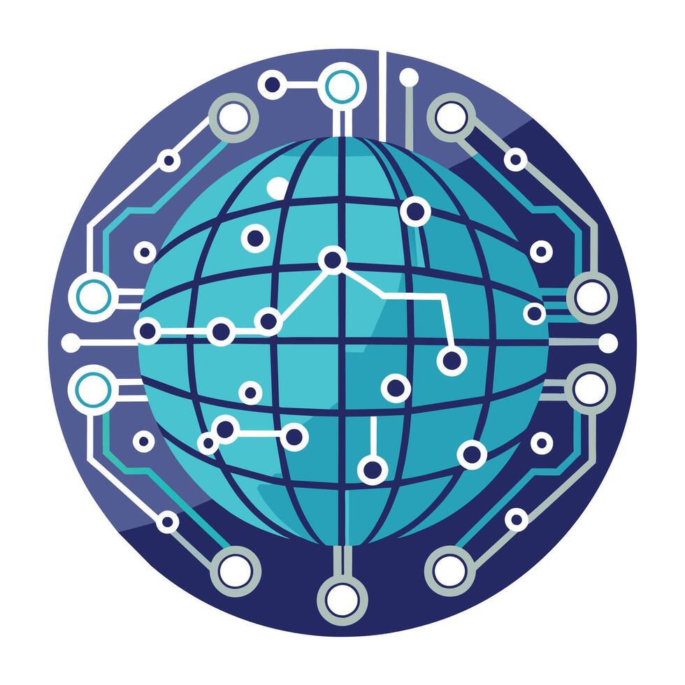 Logo Design for Technological Company vector
