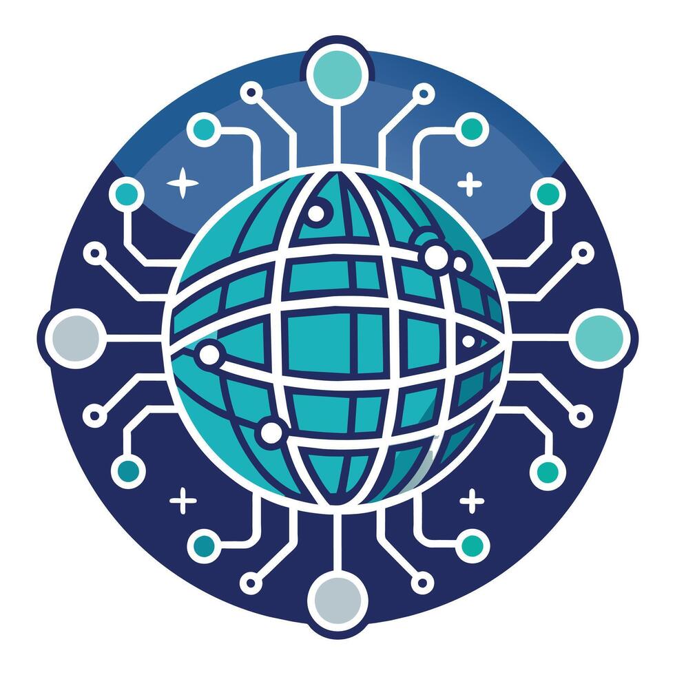 Logo Design for Technological Company vector