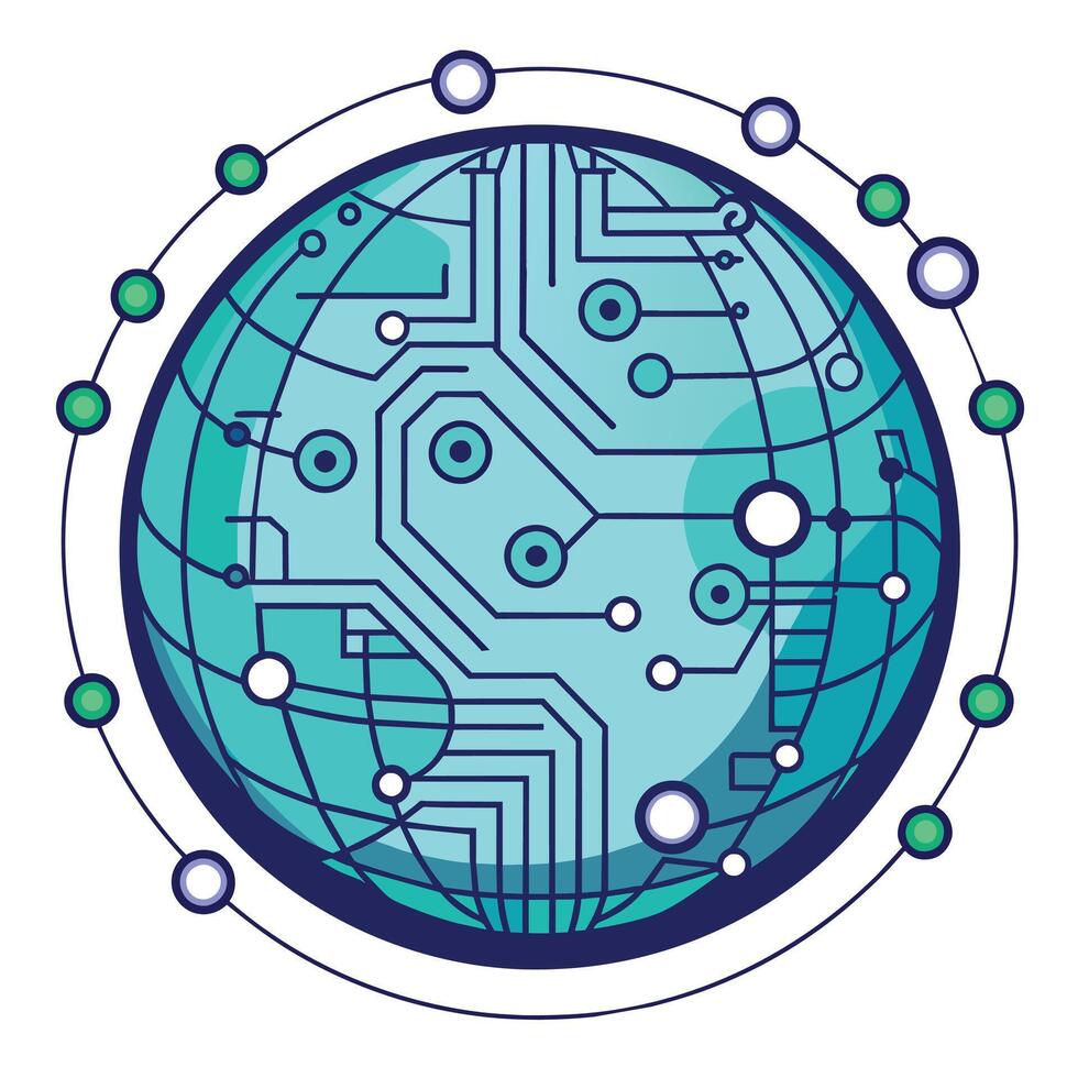 Logo Design for Technological Company vector