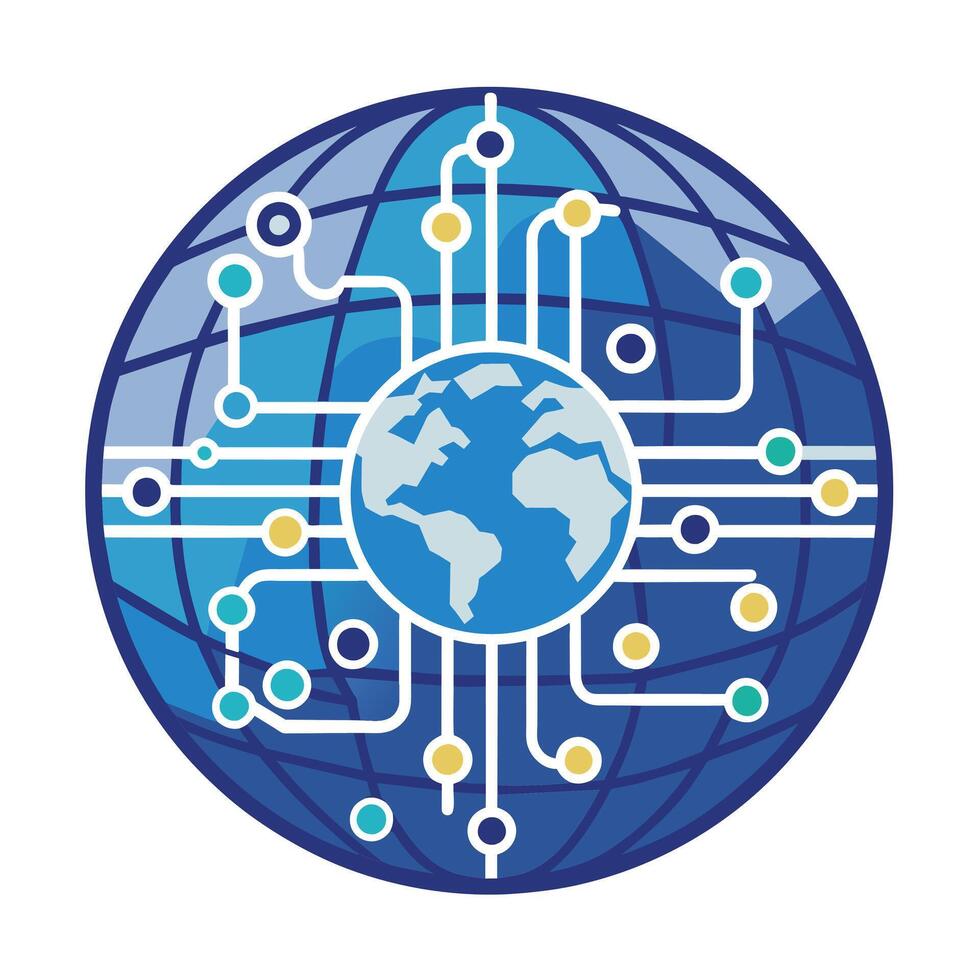 Logo Design for Technological Company vector
