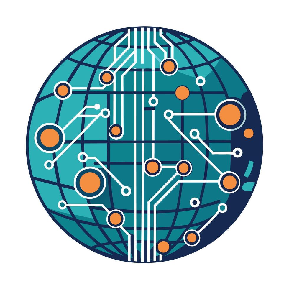 Logo Design for Technological Company vector