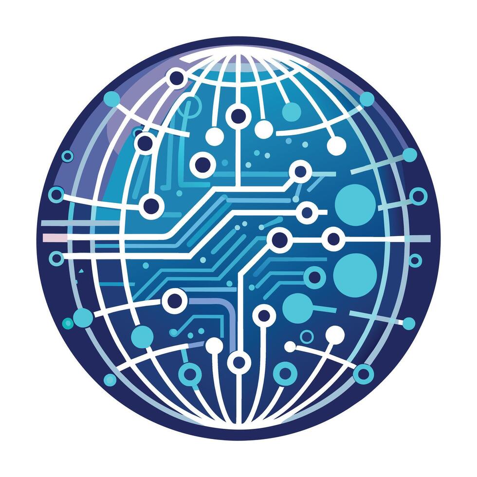 Logo Design for Technological Company vector