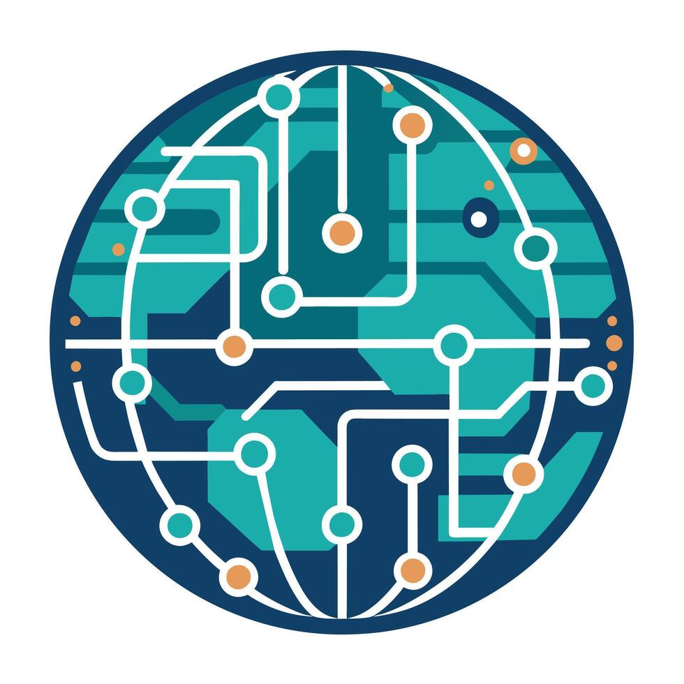 Logo Design for Technological Company vector