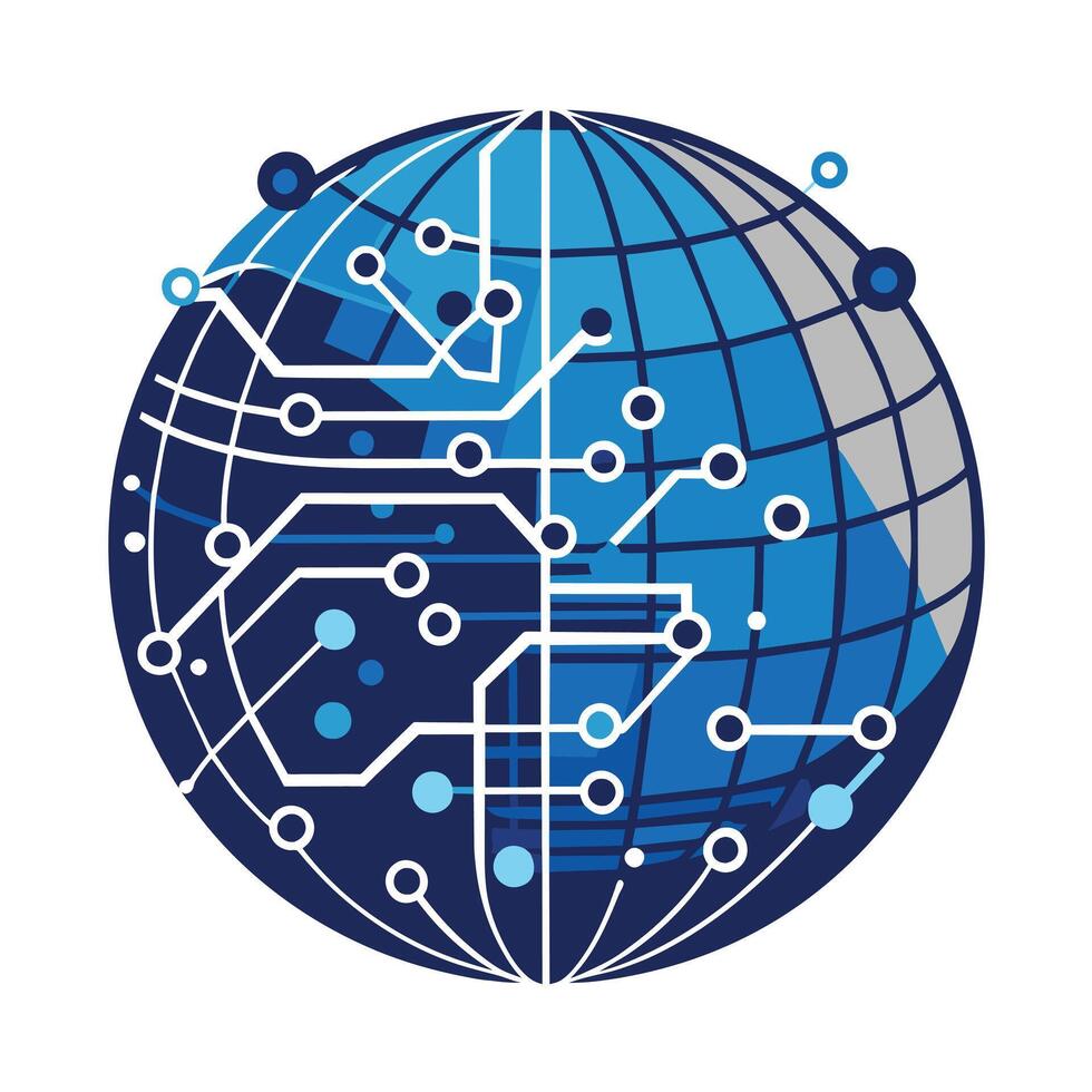 Logo Design for Technological Company vector