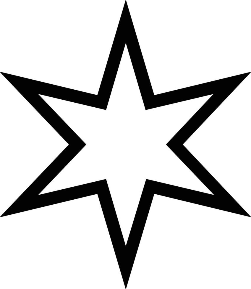 Star icon symbol Illustration vector