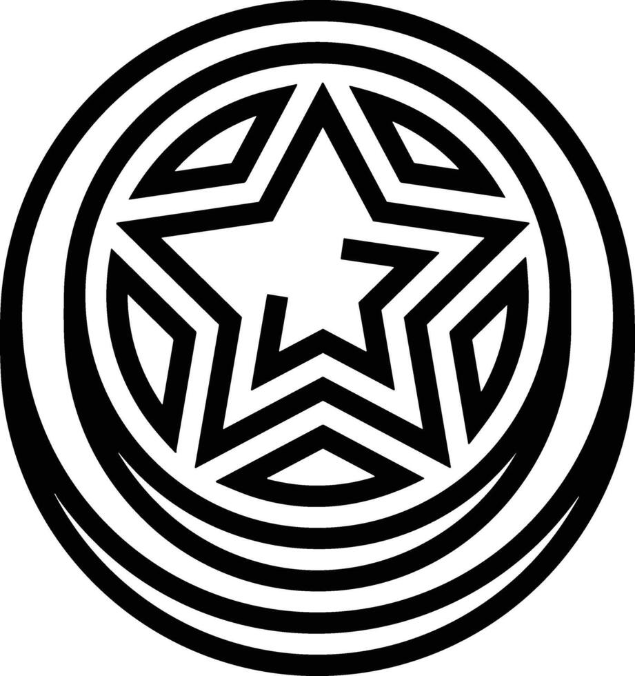Star icon symbol Illustration vector