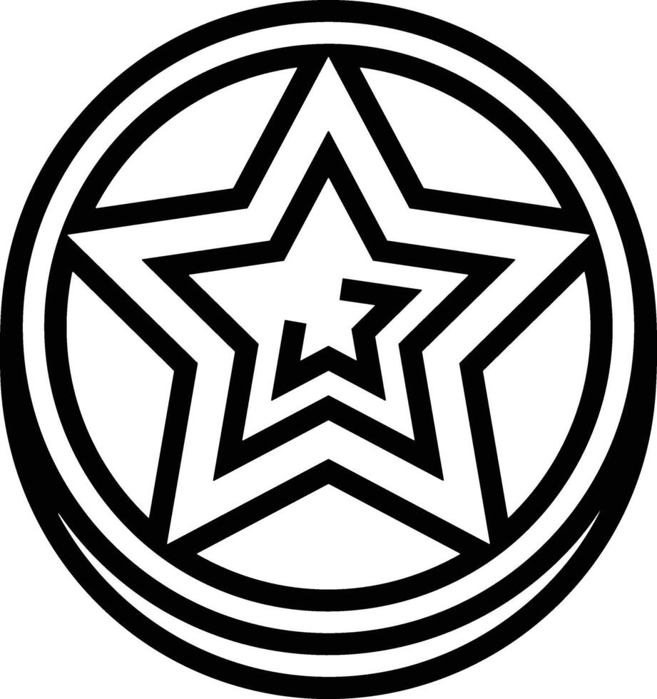 Star icon symbol Illustration vector