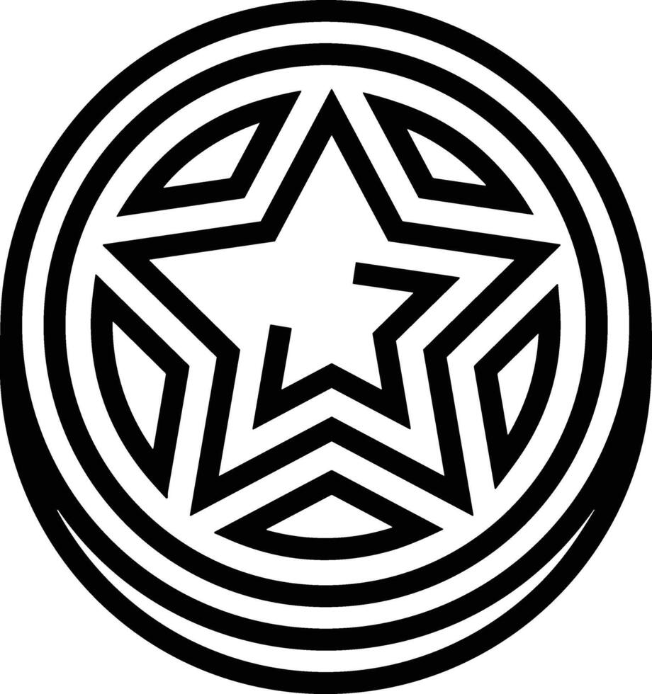 Star icon symbol Illustration vector
