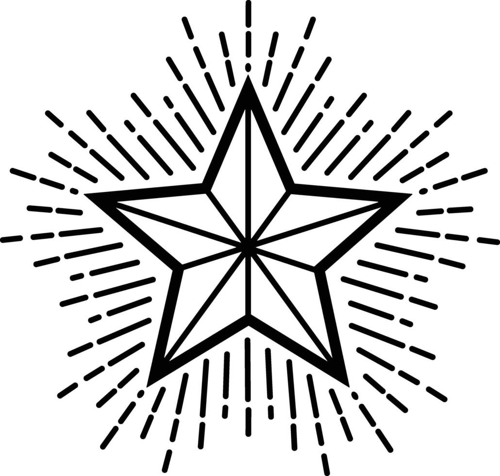 Star icon symbol Illustration vector