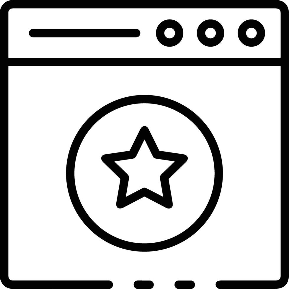 Star icon symbol Illustration vector