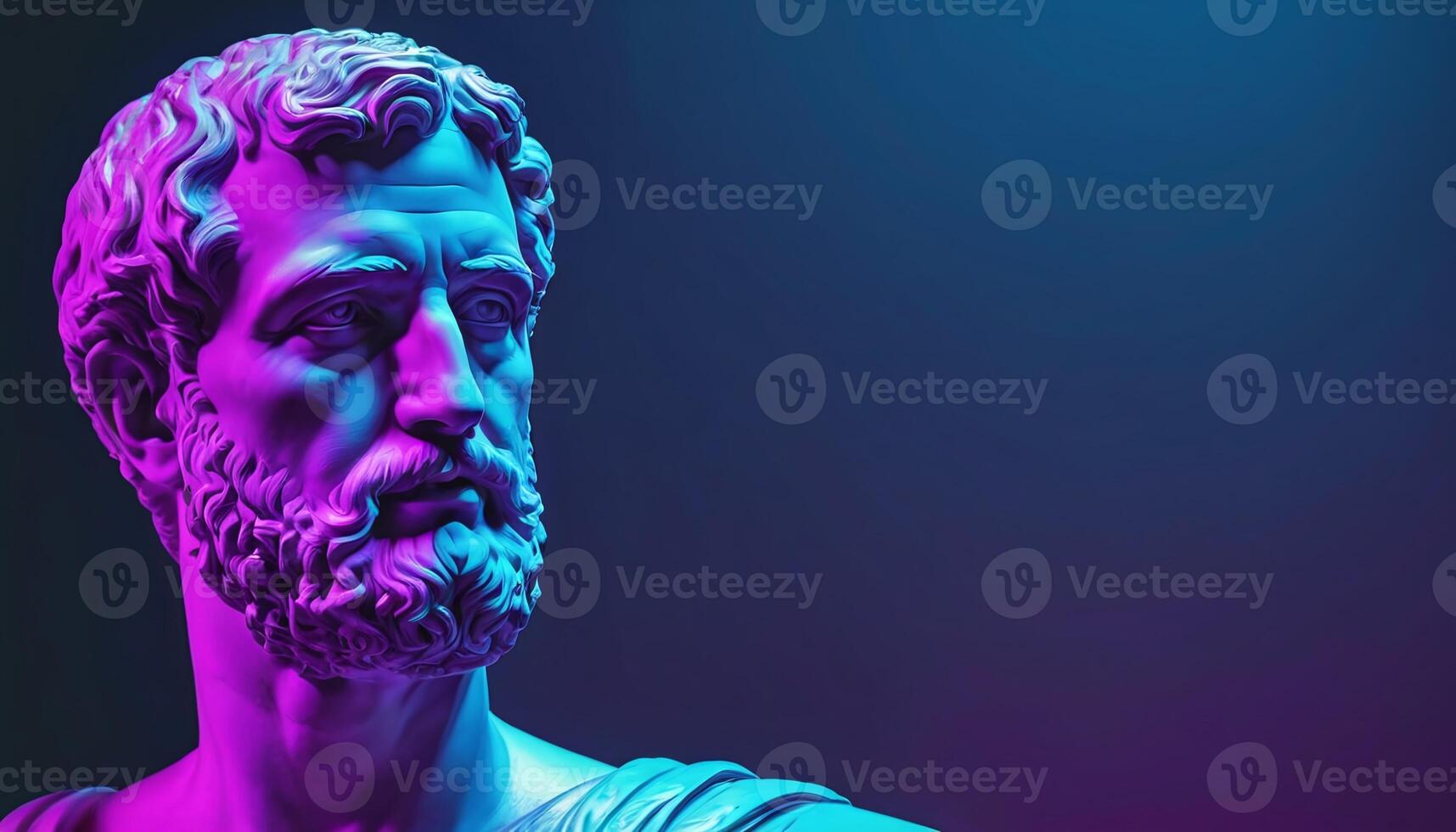 Greek Stoic Statue photo
