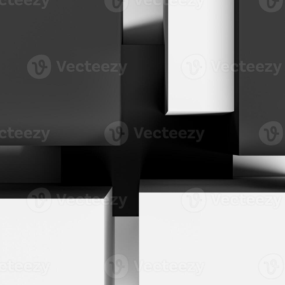 Abstract minimal background with black and white photo