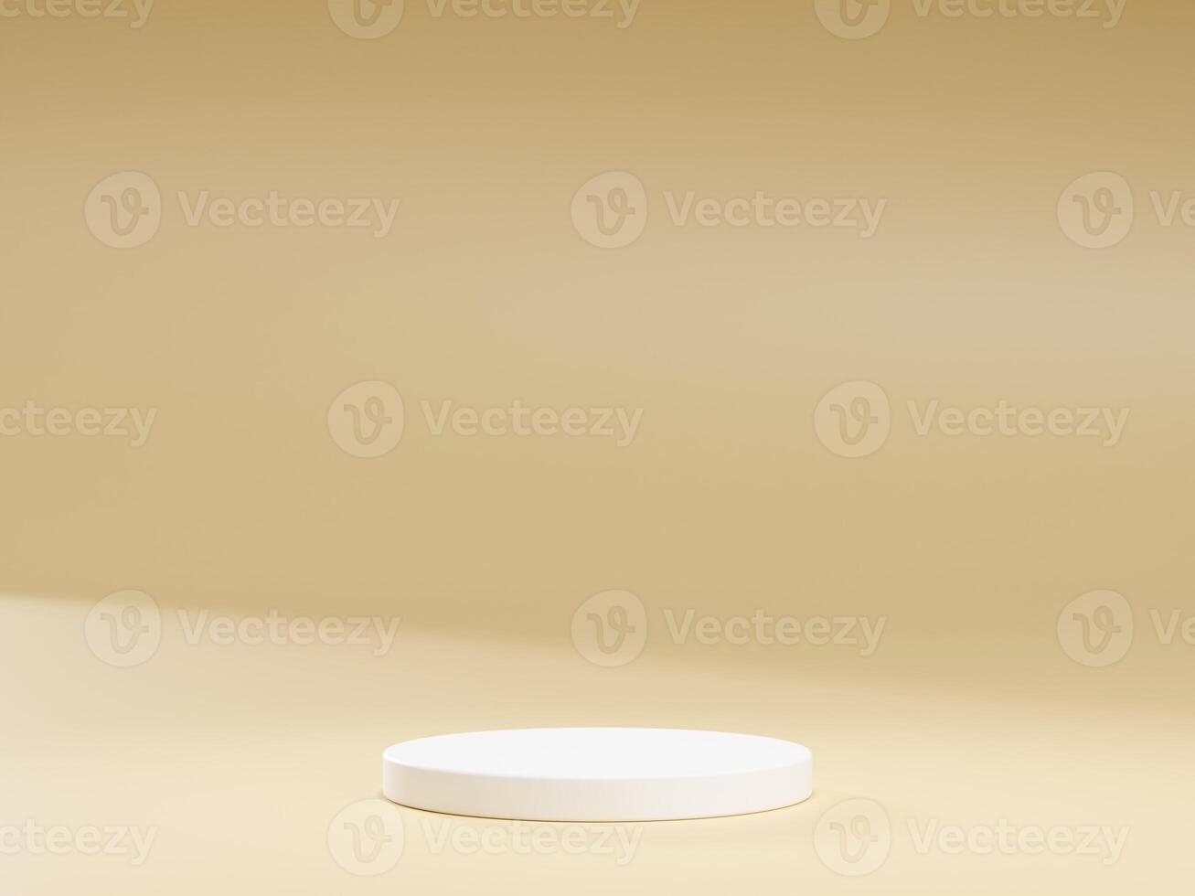3d display product minimal scene with geometric podium platform. cylinder background 3d rendering with podium. stand for cosmetic products. Stage showcase on pedestal 3d studio photo