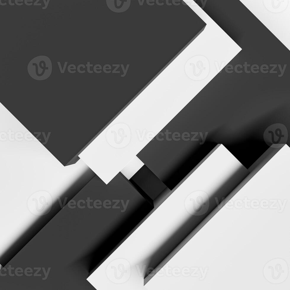 Abstract minimal background with black and white photo