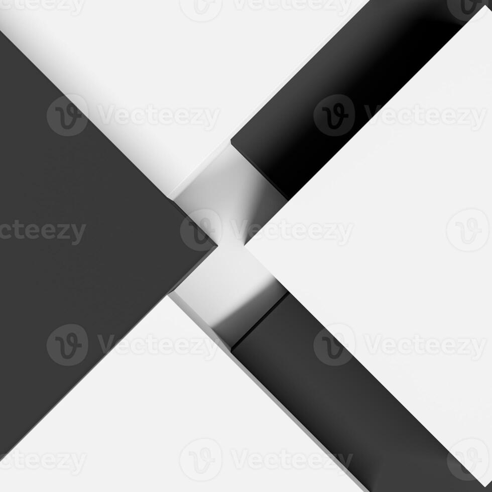 Abstract minimal background with black and white photo