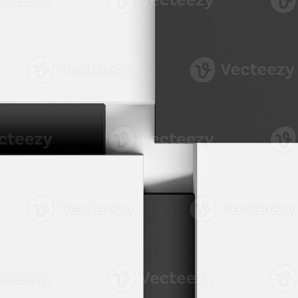 Abstract minimal background with black and white photo