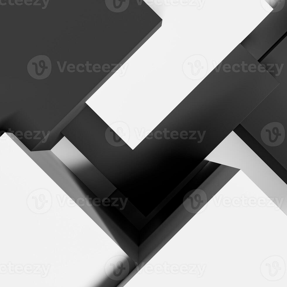Abstract minimal background with black and white photo