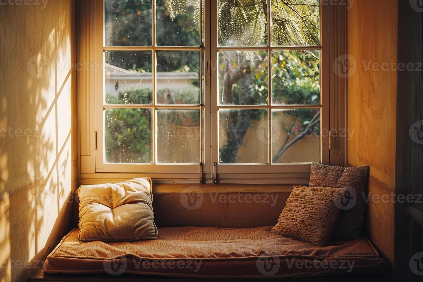 A cozy nook in the home serves as a restful escape from the routine, sparking dreams of travel photo