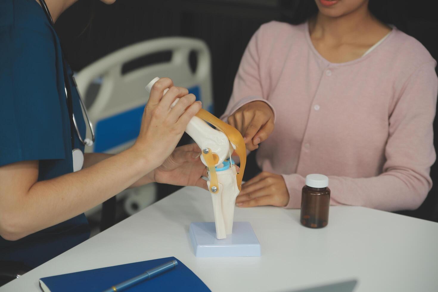 Medicaltest vaccine research and development concept. Scientist team in laboratory study and Diagnosis of diseases for Model Internal organ sample of antibody. photo