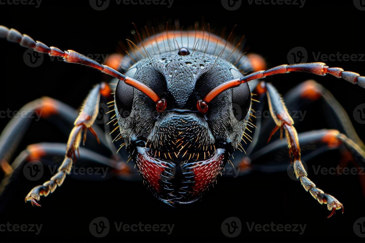 Macro Photography of an Ant photo