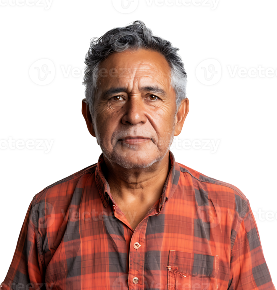 Smiling man with folding arms on isolated transparent background png