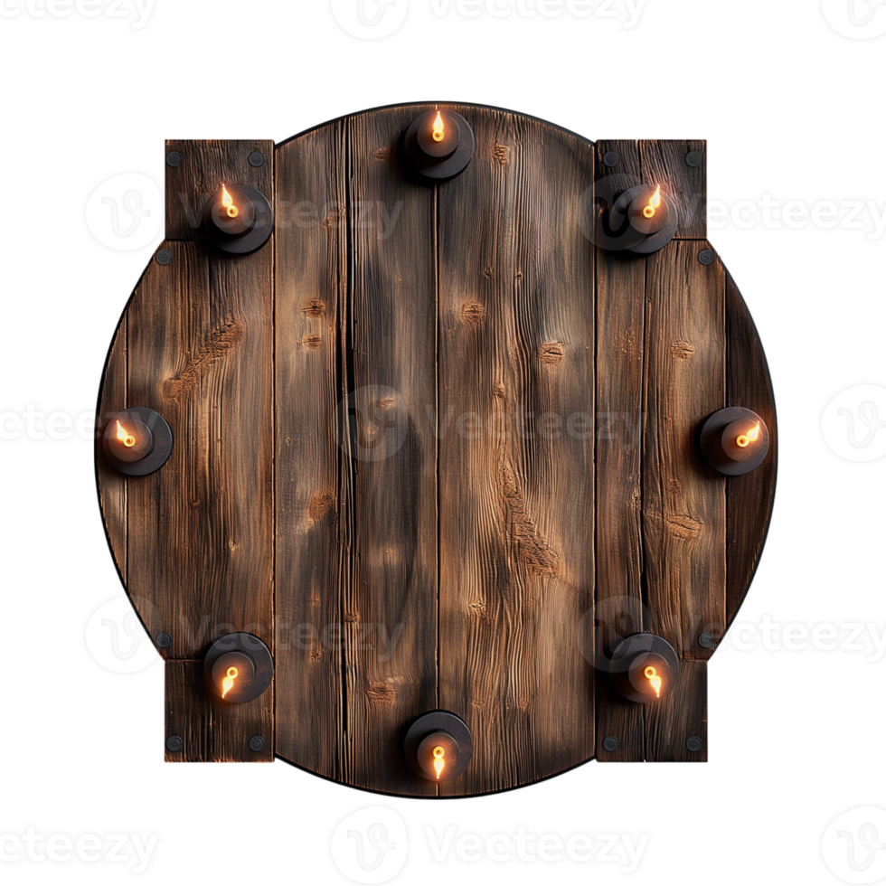 3d houten bord transparant achtergrond png