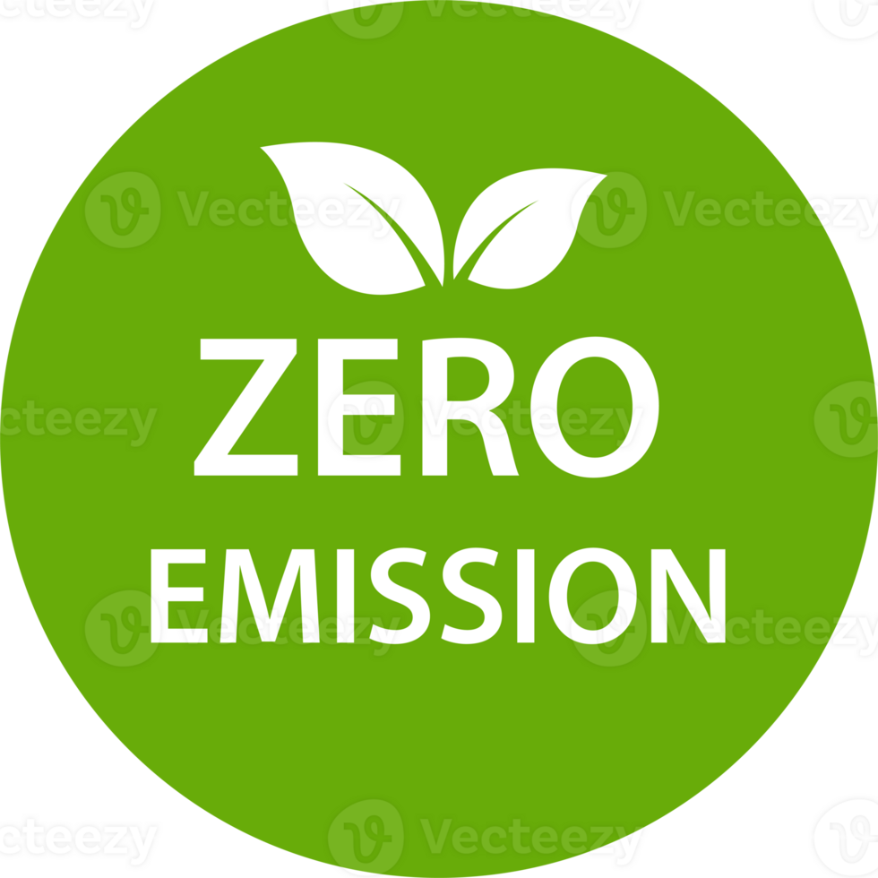 net zero carbon footprint icon emissions free no atmosphere pollution CO2 neutral stamp for graphic design, logo, website, social media, mobile app, UI png