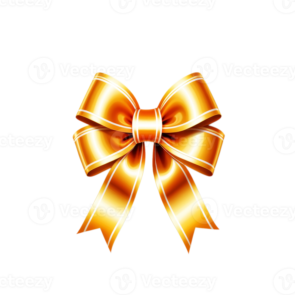 Gold luxurious ribbon banner on transparent background. 46680750 PNG