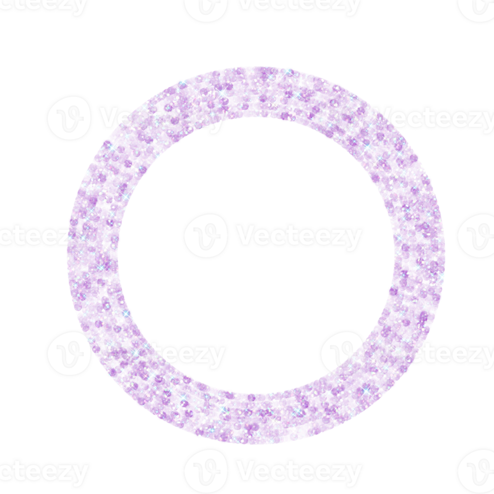 Cute glitter frames png