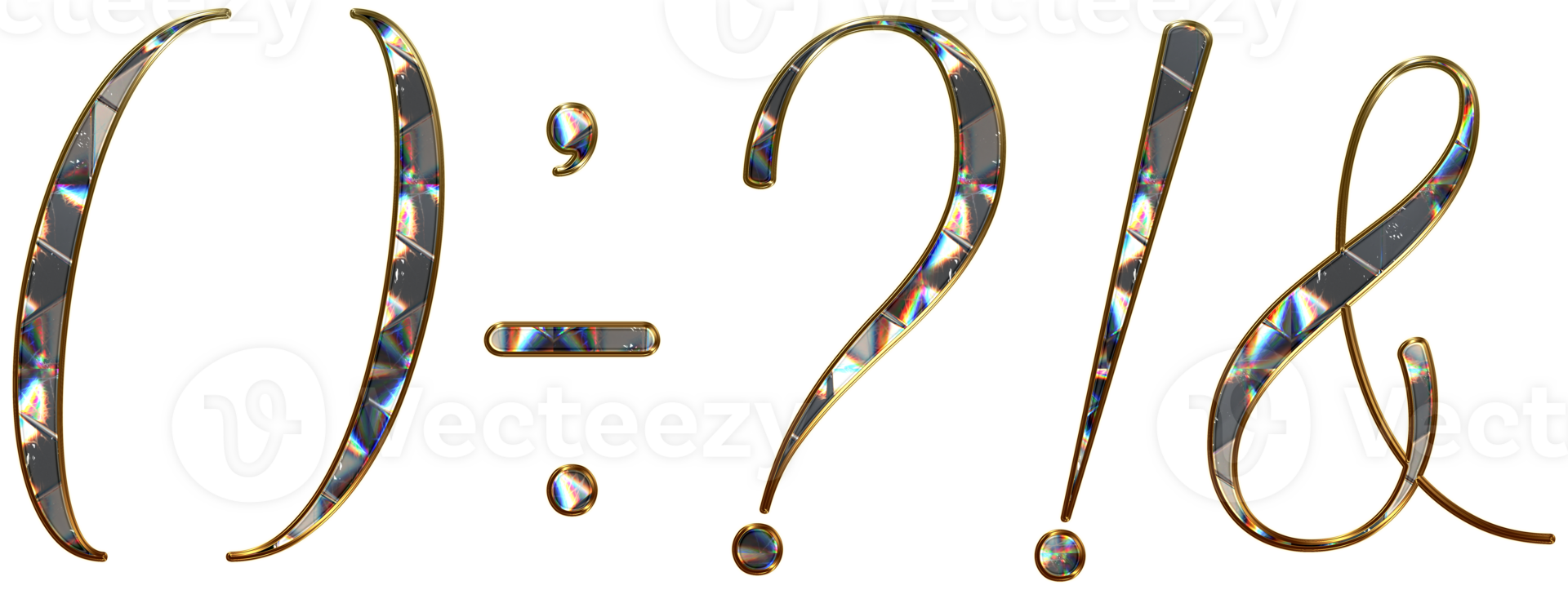 Diamond alphabet symbols png