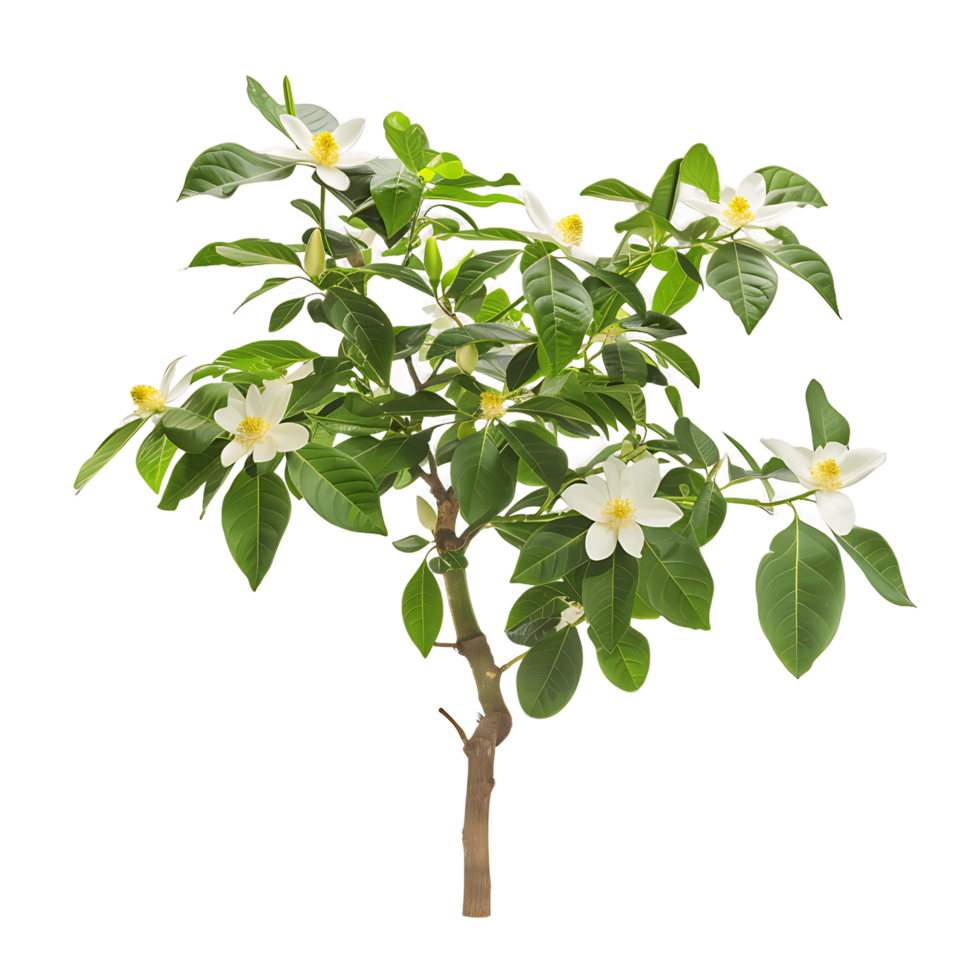 Michelia Alba Cutout on Transparent png