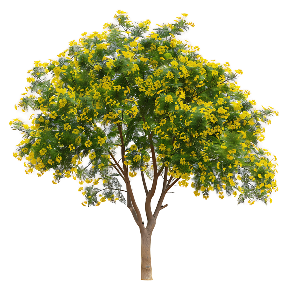 Larrea Cuneifolia Isolated on Transparent Background png
